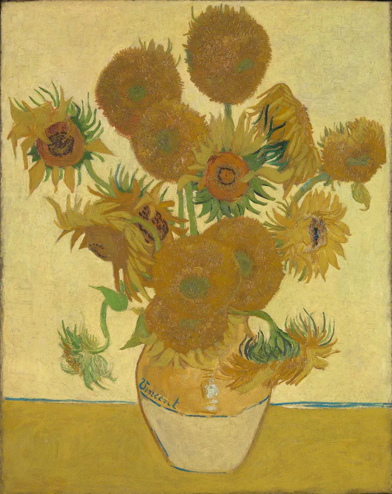Vincent van Gogh Sunflowers 5